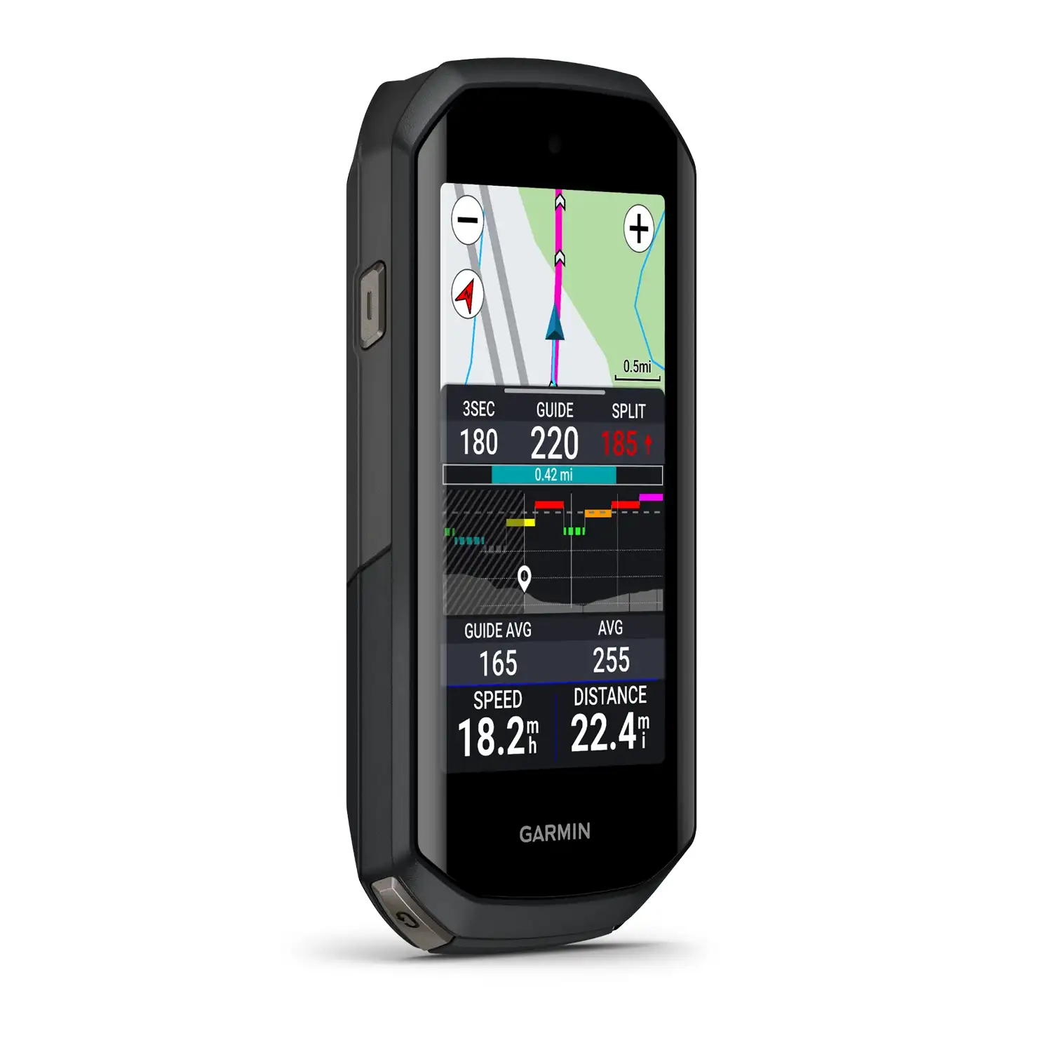Garmin Edge 1050, Premium Cycling Computer, Vivid Color Touchscreen Display, Built-in Speaker - Image 2